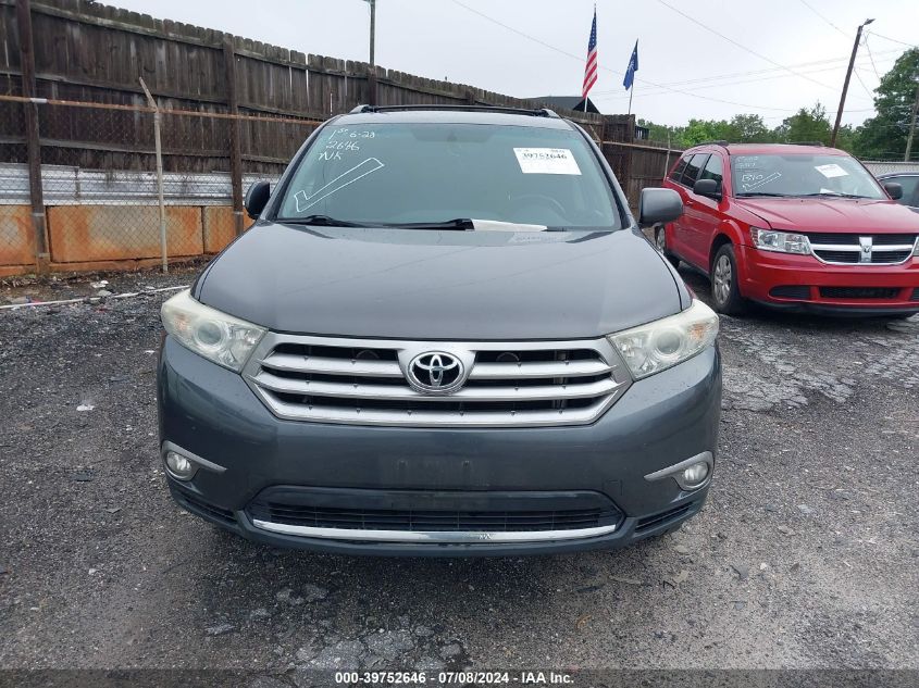 2013 Toyota Highlander Limited VIN: 5TDDK3EH1DS213456 Lot: 40733638