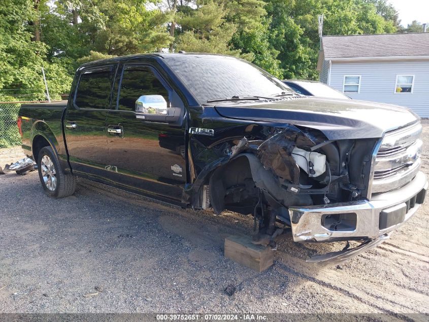 2016 FORD F-150 KING RANCH - 1FTEW1EGXGFB42508