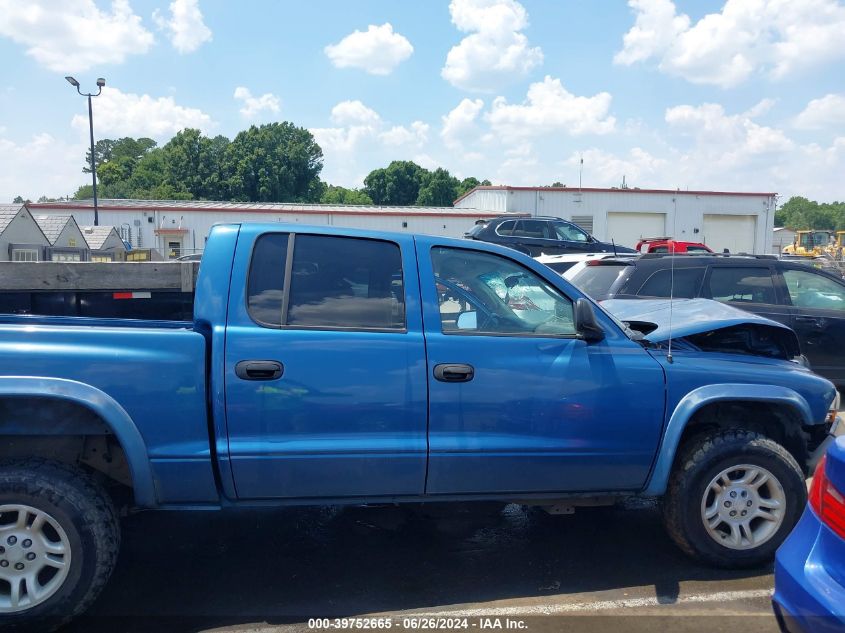 2003 Dodge Dakota Slt VIN: 1D7HG48N03S331049 Lot: 39752665