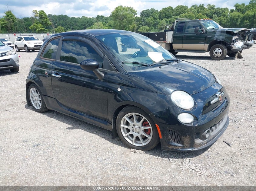 2013 Fiat 500 Abarth VIN: 3C3CFFFH4DT748095 Lot: 39752676