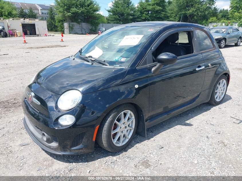 2013 Fiat 500 Abarth VIN: 3C3CFFFH4DT748095 Lot: 39752676