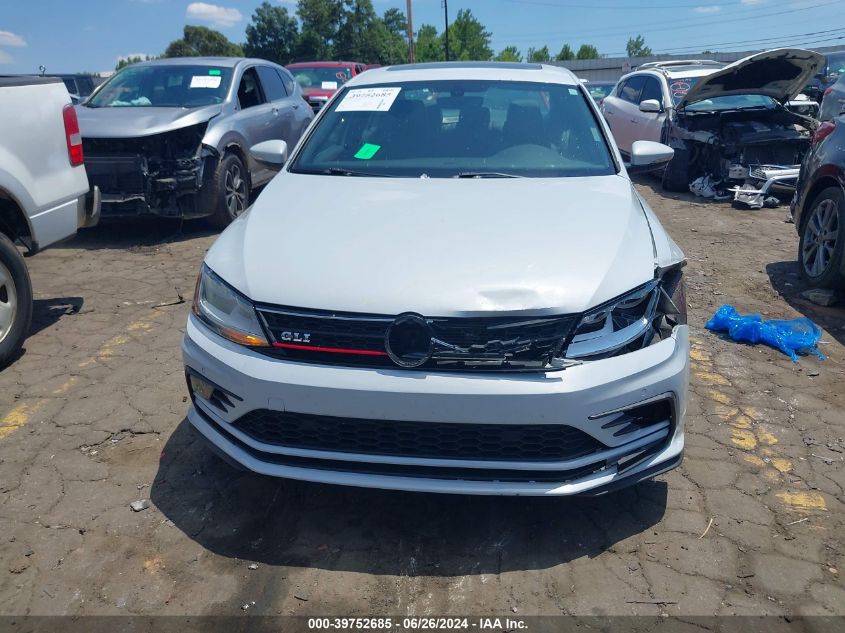 2017 Volkswagen Jetta Gli VIN: 3VW5T7AJXHM266743 Lot: 39752685