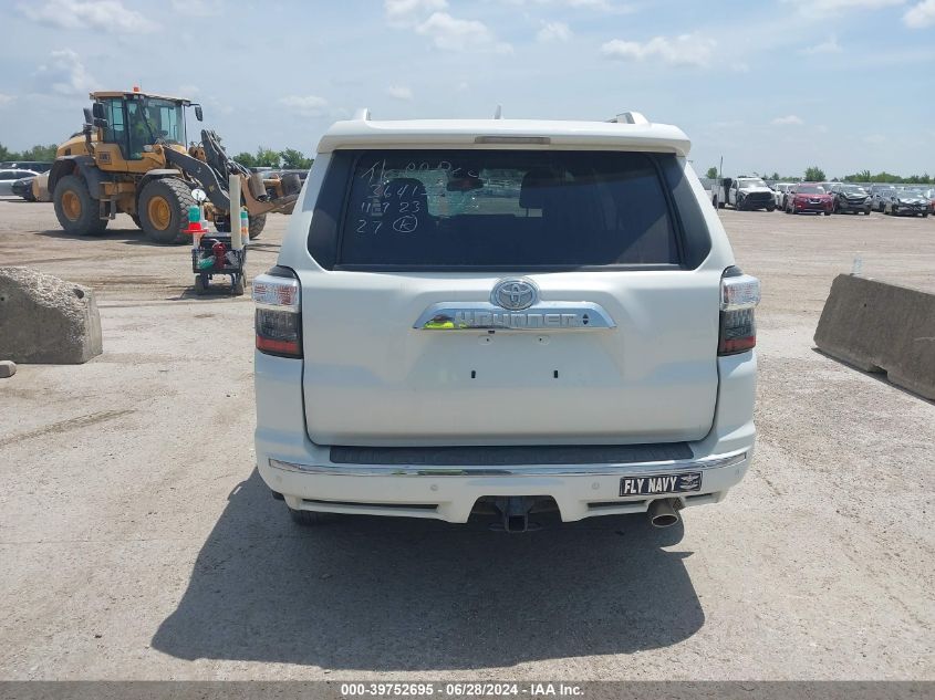 2018 Toyota 4Runner Limited VIN: JTEBU5JR9J5589556 Lot: 39752695