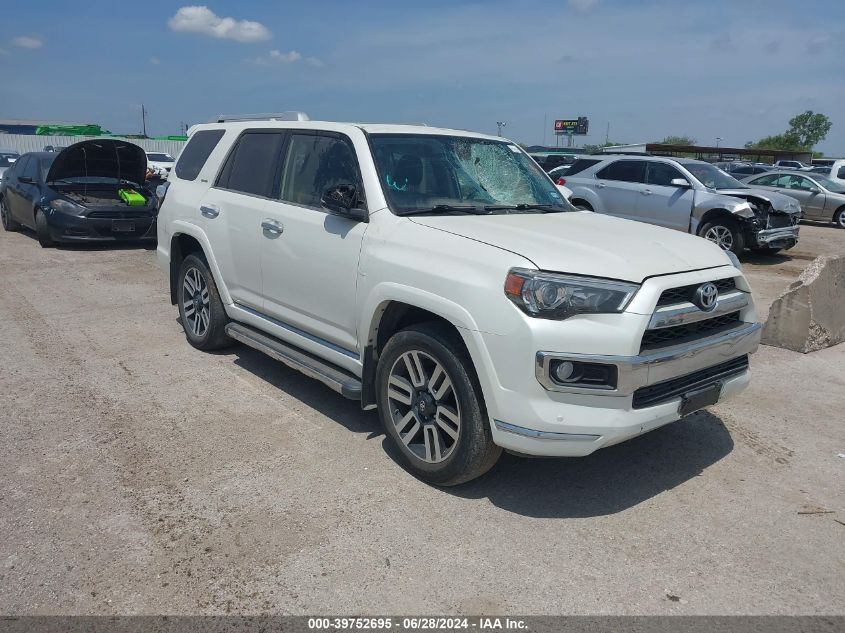 2018 Toyota 4runner, Limited