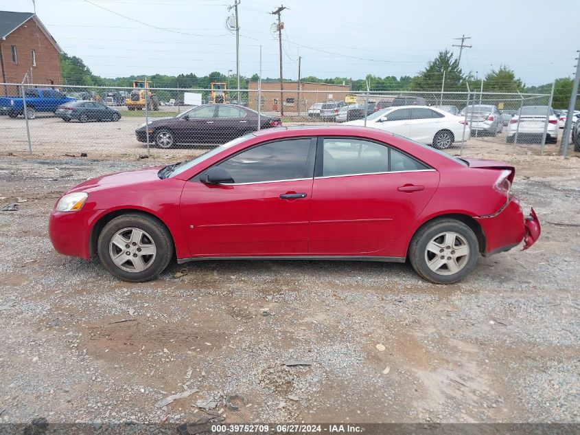 2007 Pontiac G6 Se VIN: 1G2ZG58B674124786 Lot: 39752709