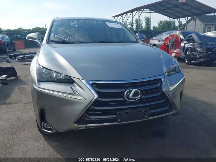 2017 Lexus Nx 200T VIN: JTJBARBZ4H2117664 Lot: 39752720