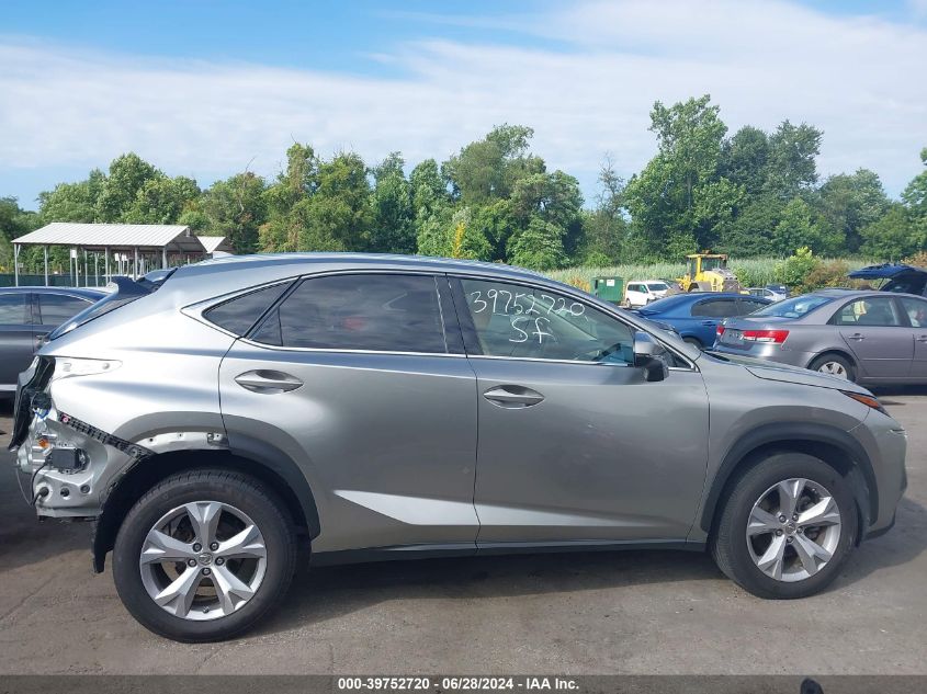 2017 Lexus Nx 200T VIN: JTJBARBZ4H2117664 Lot: 39752720