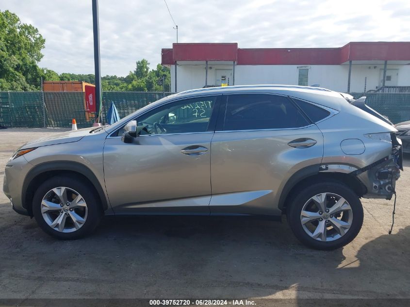 2017 Lexus Nx 200T VIN: JTJBARBZ4H2117664 Lot: 39752720