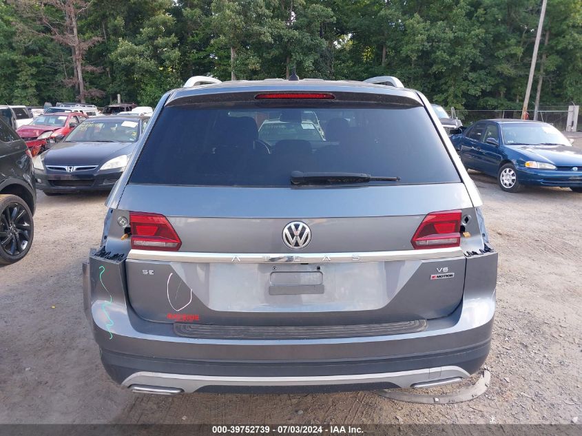 2018 Volkswagen Atlas Se VIN: 1V2KR2CA1JC574572 Lot: 39752739