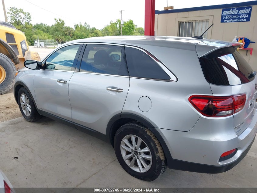 2020 Kia Sorento 3.3L Lx VIN: 5XYPGDA50LG618428 Lot: 39752745