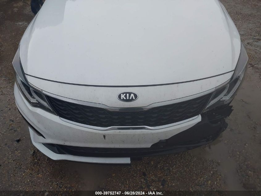 2019 Kia Optima S VIN: 5XXGT4L33KG280212 Lot: 39752747