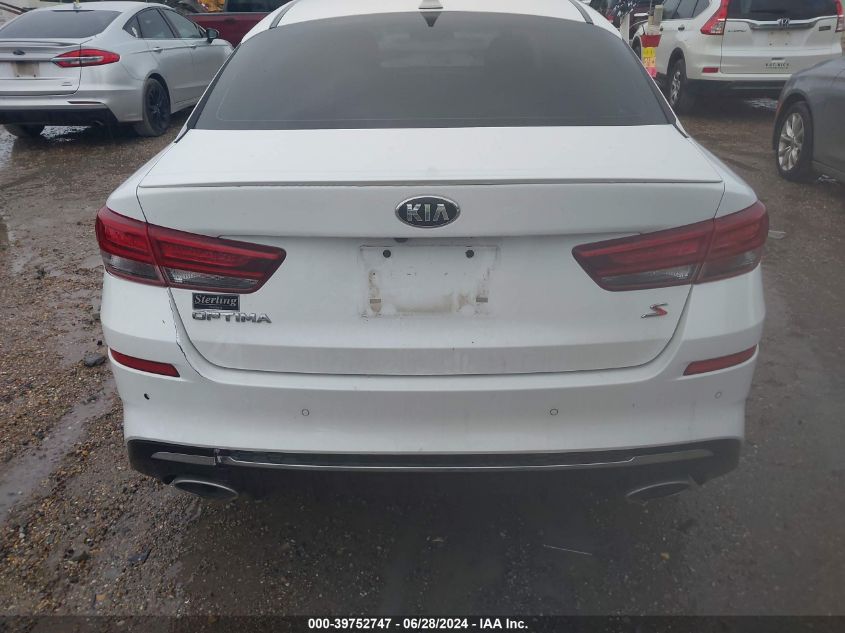 2019 KIA OPTIMA S - 5XXGT4L33KG280212