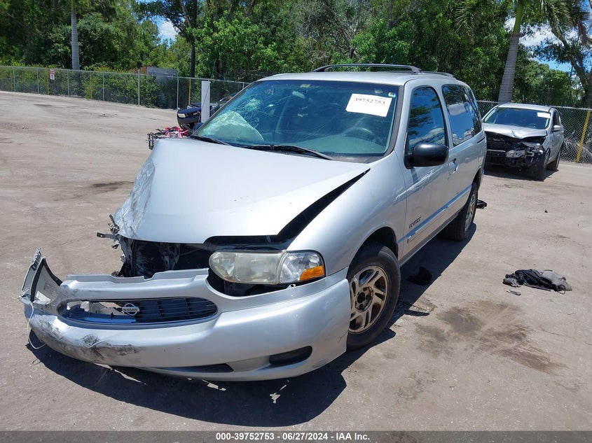 2000 Nissan Quest Gle/Gxe/Se-Cloth/Se-Leather VIN: 4N2XN11T9YD831657 Lot: 39752753