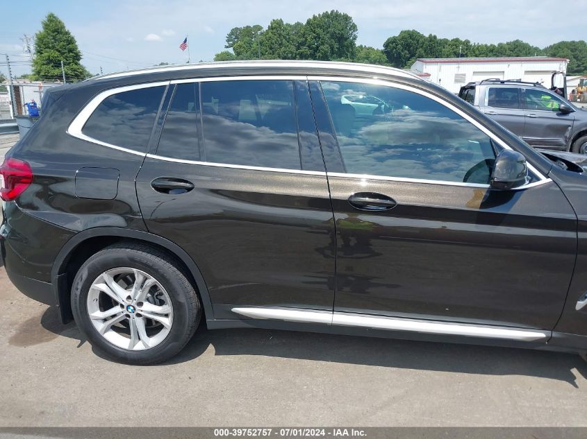 2020 BMW X3 xDrive30I VIN: 5UXTY5C06L9C28892 Lot: 39752757