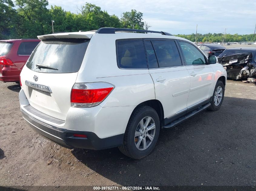 2012 Toyota Highlander VIN: 5TDZA3EH8CS030921 Lot: 39752771