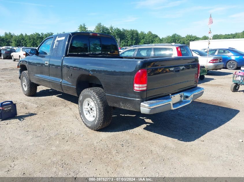 1999 Dodge Dakota Slt/Sport VIN: 1B7GG22Y9XS199718 Lot: 39752773