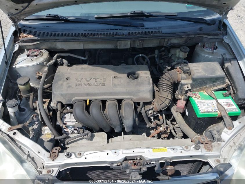 2005 Toyota Corolla Le VIN: JTDBR32E452055295 Lot: 39752784