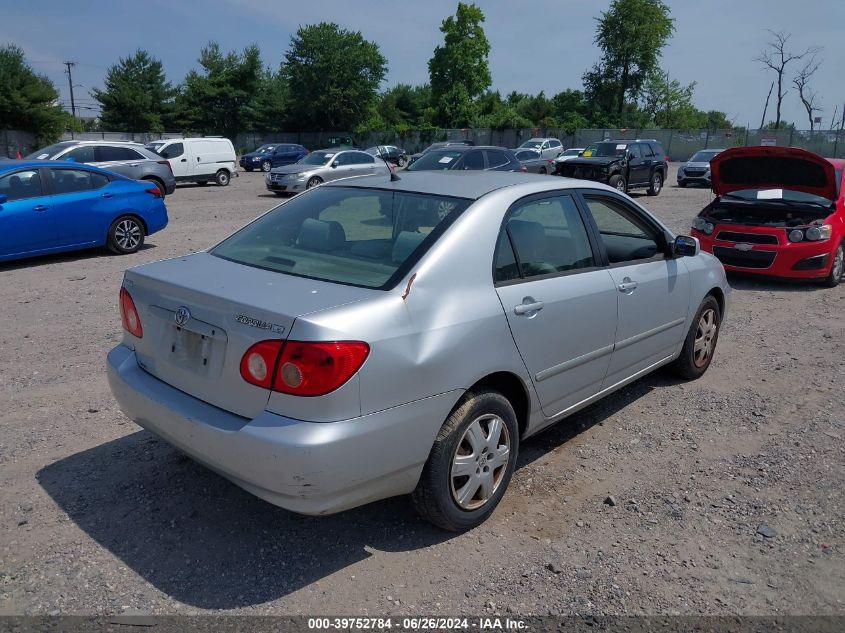 2005 Toyota Corolla Le VIN: JTDBR32E452055295 Lot: 39752784