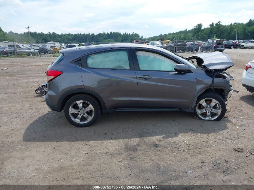 2019 Honda Hr-V Lx VIN: 3CZRU6H35KG722442 Lot: 39752795