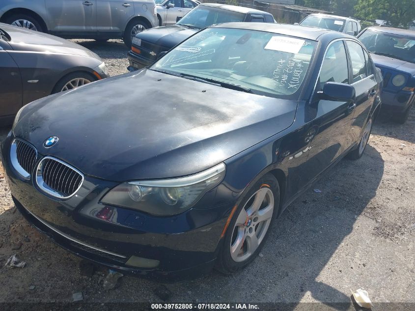 2008 BMW 535Xi VIN: WBANV93528CZ68840 Lot: 39752805