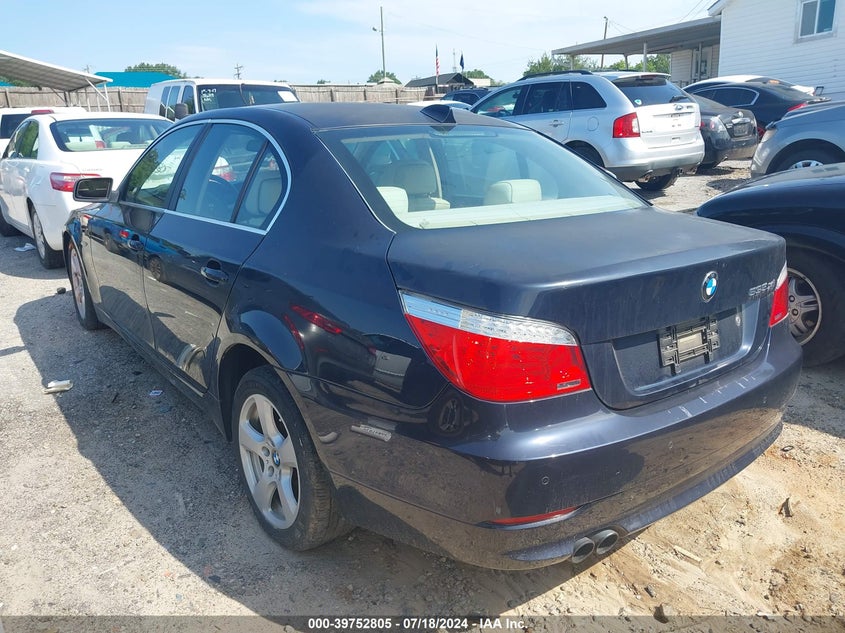 2008 BMW 535Xi VIN: WBANV93528CZ68840 Lot: 39752805