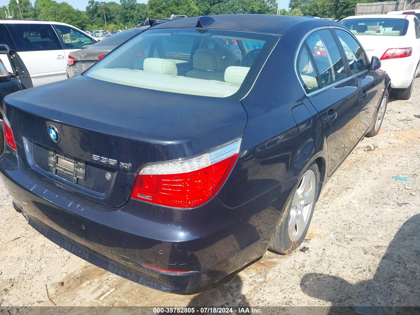 2008 BMW 535Xi VIN: WBANV93528CZ68840 Lot: 39752805