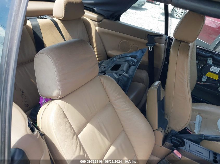 1999 BMW 323Ic VIN: WBABJ8336XEM26411 Lot: 39752816