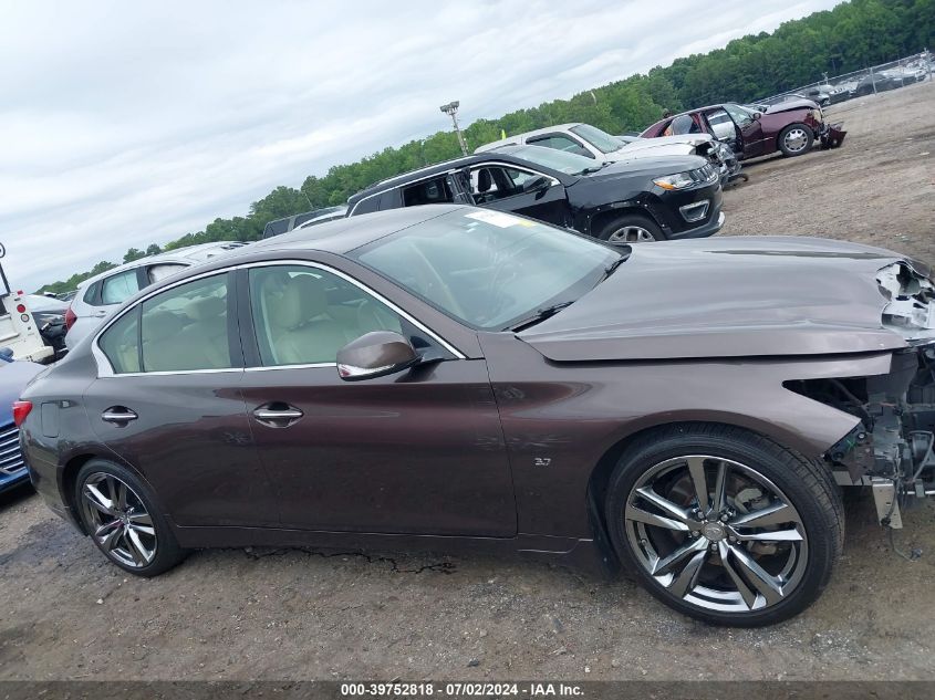 2015 Infiniti Q50 Premium/Sport VIN: JN1BV7AP4FM338231 Lot: 39752818