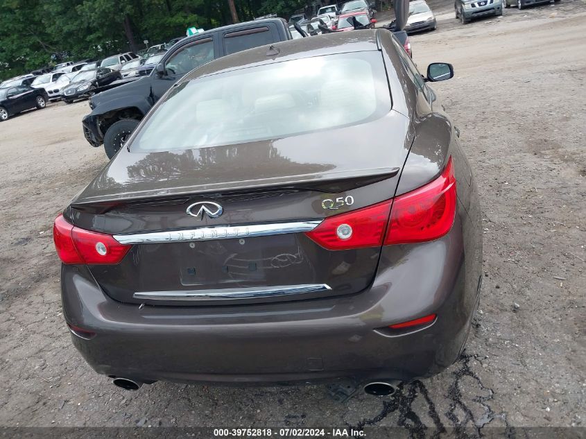 2015 Infiniti Q50 Premium/Sport VIN: JN1BV7AP4FM338231 Lot: 39752818