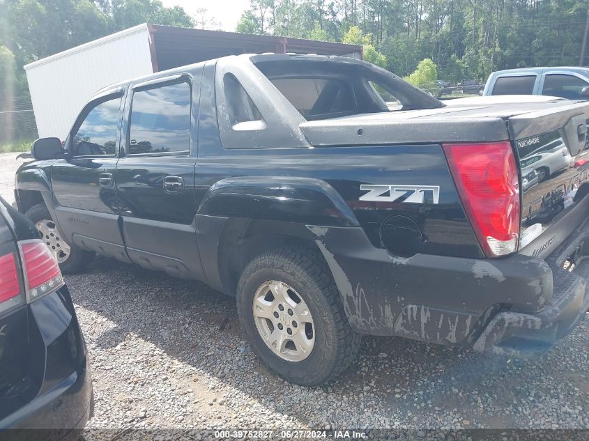 2002 Chevrolet Avalanche K1500 VIN: 3GNEK13T42G148041 Lot: 39752827