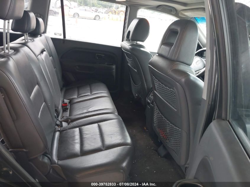 2006 Honda Pilot Ex-L VIN: 5FNYF18636B024822 Lot: 39752833