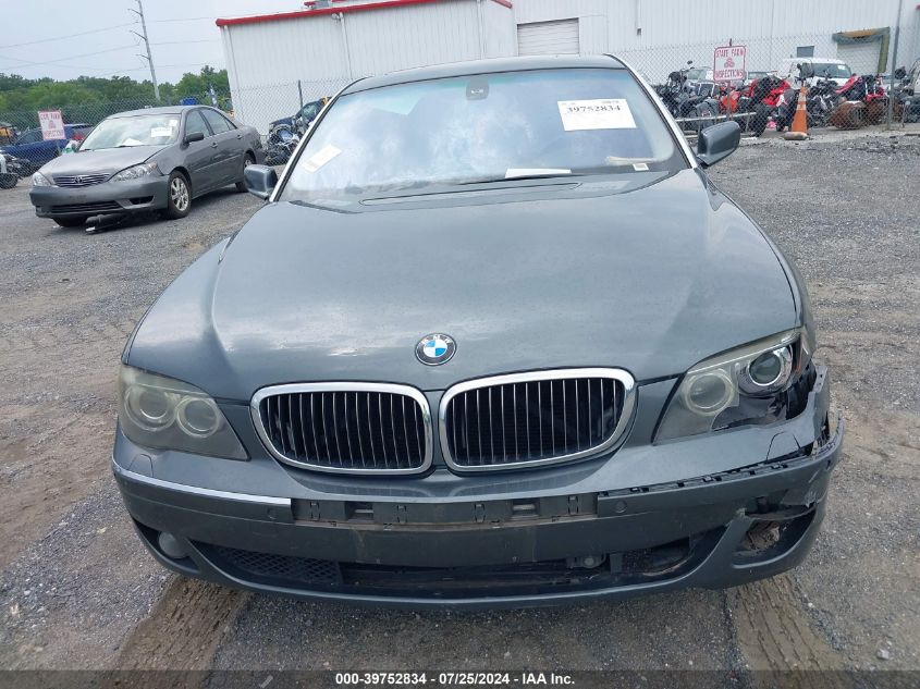 2008 BMW 750Li VIN: WBAHN83518DT80140 Lot: 39752834