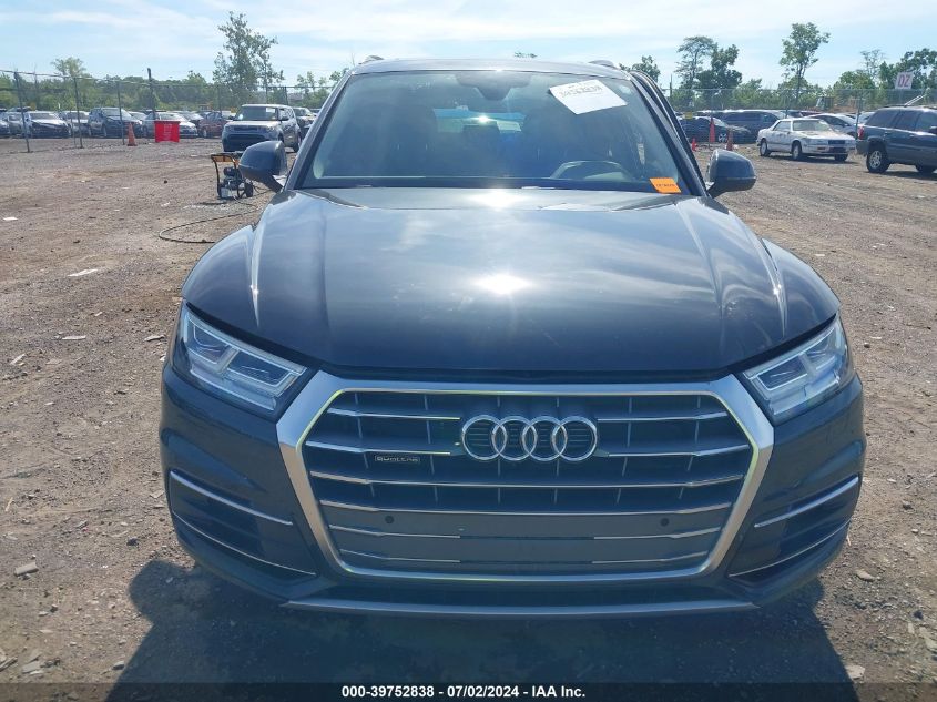 2019 Audi Q5 Premium Plus VIN: WA1BNAFY8K2087712 Lot: 39752838