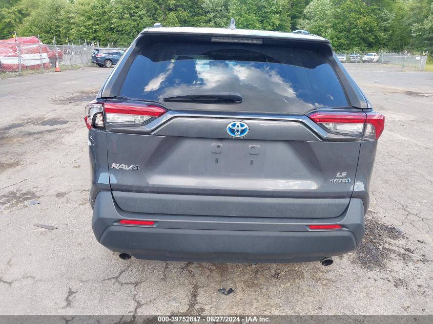 2020 Toyota Rav4 Hybrid Le VIN: 2T3MWRFVXLW059239 Lot: 39752847
