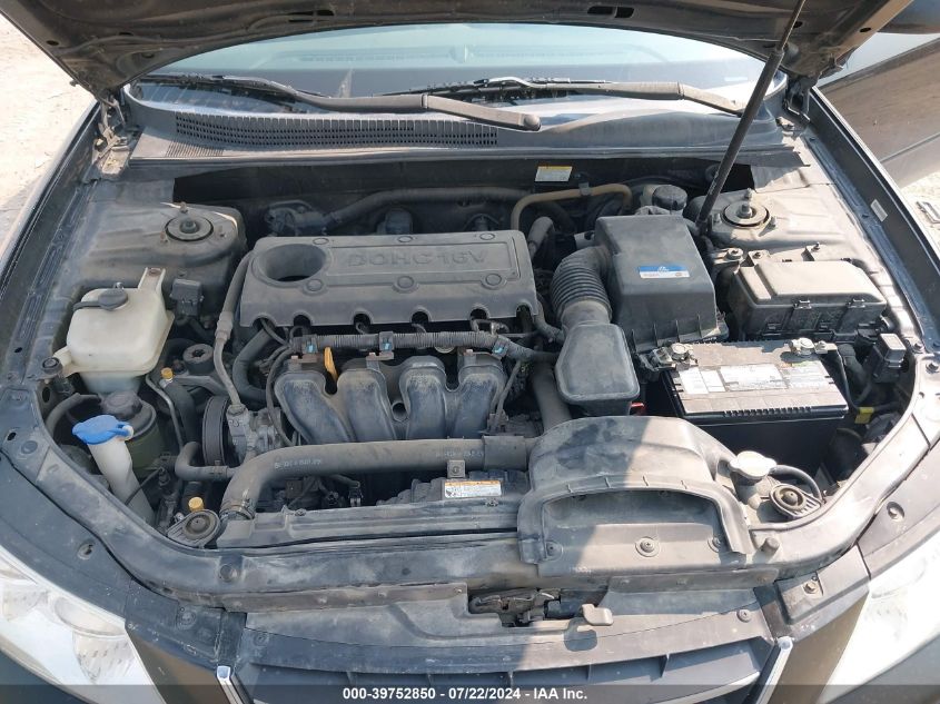 2010 Hyundai Sonata Gls VIN: 5NPET4AC3AH616423 Lot: 39752850