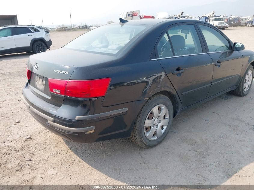 2010 Hyundai Sonata Gls VIN: 5NPET4AC3AH616423 Lot: 39752850