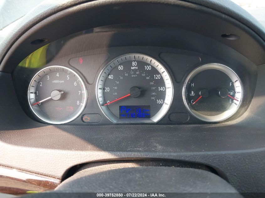 2010 Hyundai Sonata Gls VIN: 5NPET4AC3AH616423 Lot: 39752850