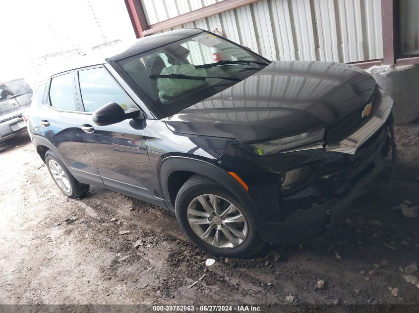 2021 Chevrolet Trailblazer Awd Ls VIN: KL79MNSLXMB053571 Lot: 39752863