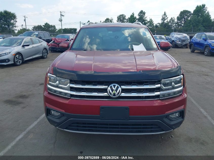 2018 Volkswagen Atlas 3.6L V6 Se VIN: 1V2CR2CA1JC537123 Lot: 39752889