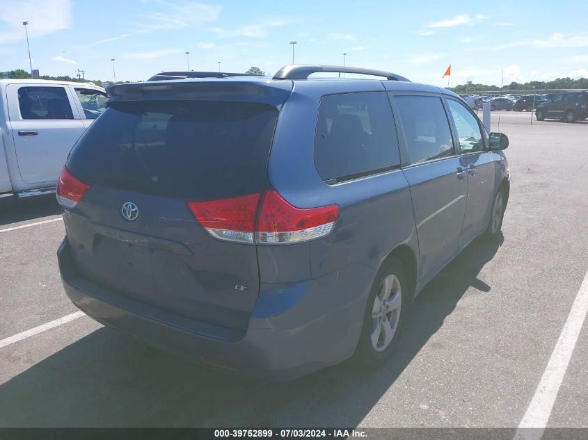 2014 Toyota Sienna Le V6 8 Passenger VIN: 5TDKK3DC1ES494978 Lot: 39752899