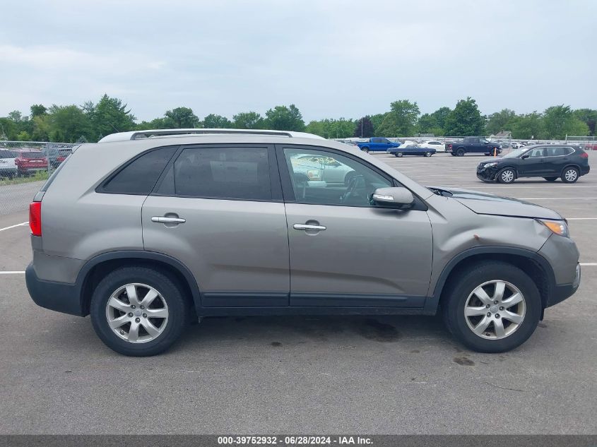 2013 Kia Sorento Lx VIN: 5XYKT3A61DG350497 Lot: 39752932