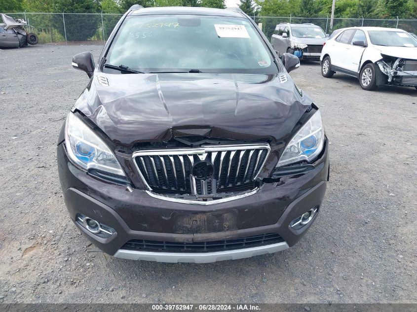 2014 Buick Encore Convenience VIN: KL4CJBSB3EB608556 Lot: 39752947
