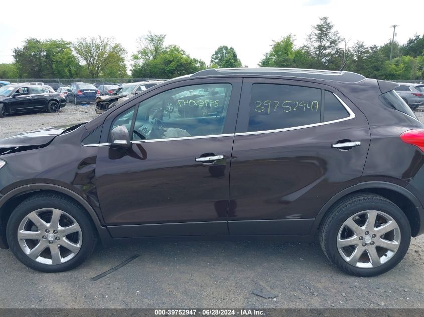 2014 Buick Encore Convenience VIN: KL4CJBSB3EB608556 Lot: 39752947