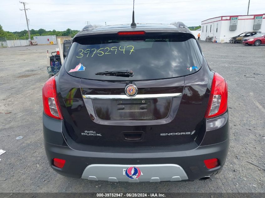 2014 Buick Encore Convenience VIN: KL4CJBSB3EB608556 Lot: 39752947