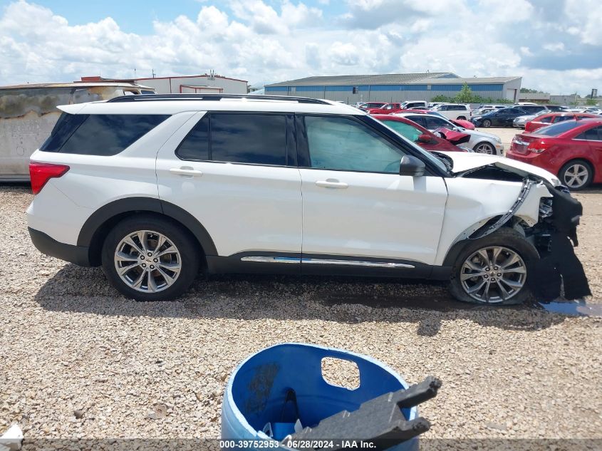 2022 Ford Explorer Xlt VIN: 1FMSK7DH8NGB58222 Lot: 39752953