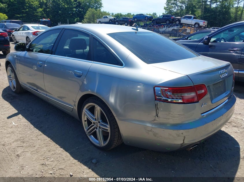 2009 Audi A6 Premium Plus VIN: WAUSG74F09N052799 Lot: 39752954