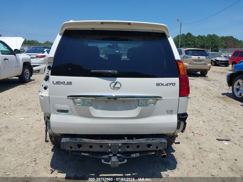 2004 Lexus Gx 470 VIN: JTJBT20X040041935 Lot: 39752960