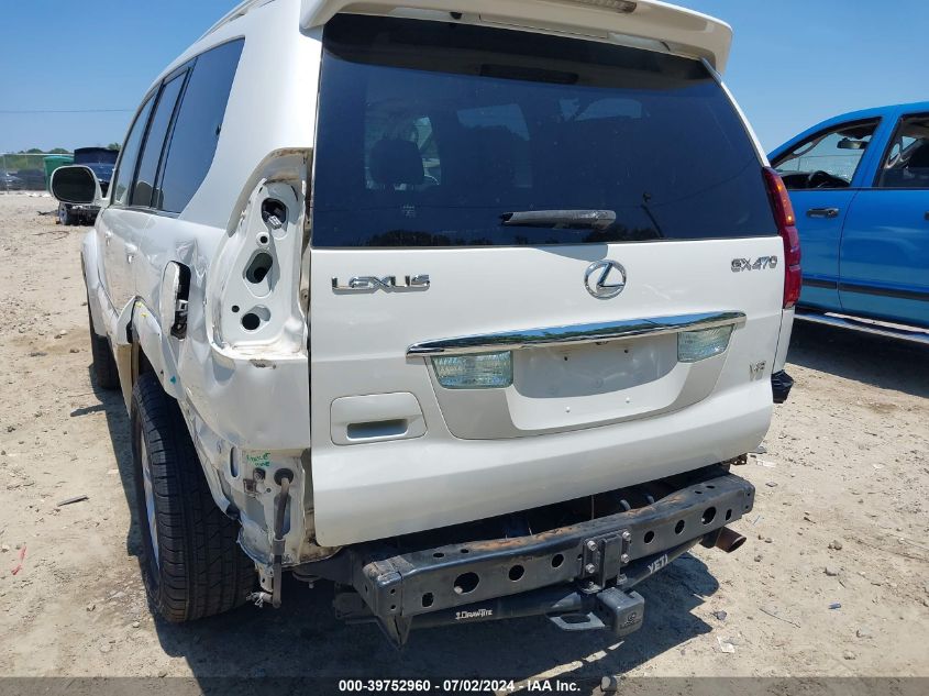 2004 Lexus Gx 470 VIN: JTJBT20X040041935 Lot: 39752960