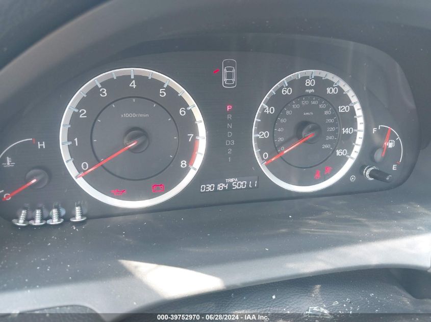 2009 Honda Accord 2.4 Ex-L VIN: 1HGCS12899A005318 Lot: 39752970