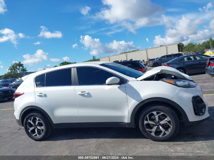 2021 Kia Sportage Lx VIN: KNDPM3AC2M7937247 Lot: 39752991